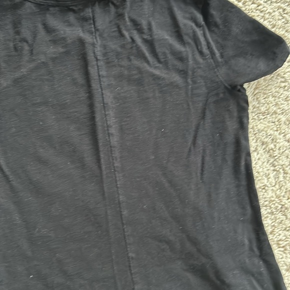 Old Navy, black T-shirt, dress, size XS petite - Picture 6 of 6